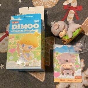 Popmart Dimoo Animal Kingdom Sleepy Koala Blind Box